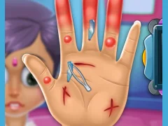 Cluiche Hand Doctor ar líne