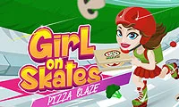 Cluiche Girl on Skates Pizza Mania ar líne
