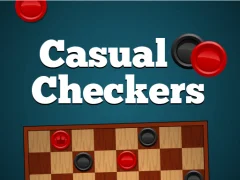 Cluiche Casual Checkers ar líne