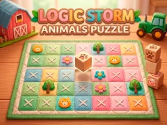 Cluiche Logic Storm: Animals Puzzle ar líne