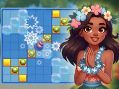 Cluiche Block Puzzle Tropical Story ar líne