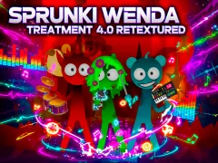 Cluiche Sprunki Wenda Treatment 4 Retextured ar líne