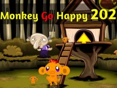 Cluiche Monkey Go Happy Stage 202 ar líne
