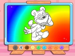 Cluiche Coloring Book: Bobby BearHug ar líne