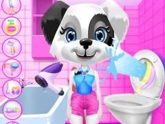 Cluiche Lucy Dog Care ar líne