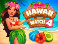 Cluiche Hawaii Match 4 ar líne