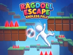 Cluiche Ragdoll Escape: Endless Fall ar líne
