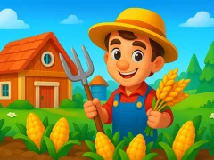 Cluiche Family Idle Farm: Build & Harvest ar líne
