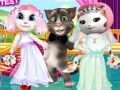 Cluiche White Kittens Bride Contest ar líne