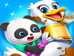 Cluiche Baby Panda Pet Care Center ar líne
