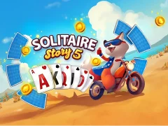 Cluiche Solitaire Story TriPeaks 5 ar líne