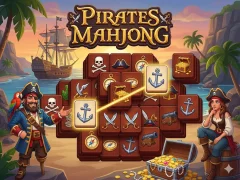 Cluiche Pirates Mahjong ar líne
