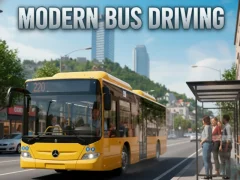 Cluiche Modern Bus Driving ar líne