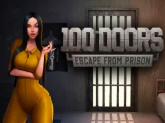 Cluiche 100 Doors Escape from Prison ar líne