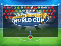 Cluiche Bubble Shooter World Cup ar líne