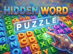 Cluiche Hidden Word Puzzle ar líne