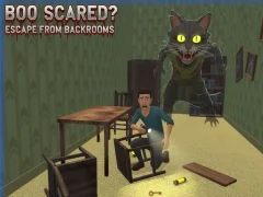 Cluiche Boo Scared? Escape from Backrooms ar líne