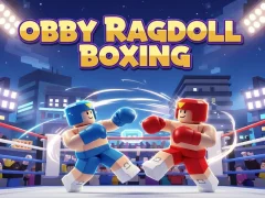 Cluiche Obby Ragdoll Boxing ar líne
