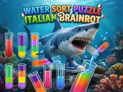 Cluiche Water Sort Puzzle Italian Brainrot ar líne