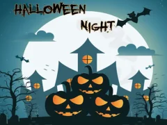 Cluiche Halloween Night Jigsaw ar líne