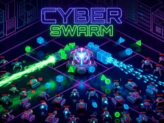 Cluiche Cyber Swarm ar líne