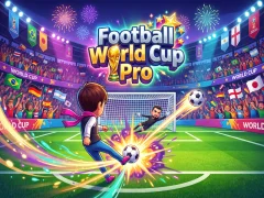 Cluiche Football World Cup Pro ar líne