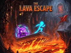 Cluiche The Lava Escape ar líne