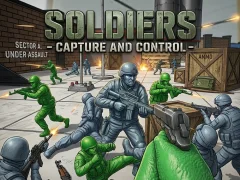 Cluiche Soldiers - Capture and Control ar líne