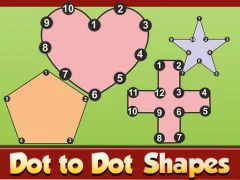 Cluiche Dot To Dot Shapes ar líne