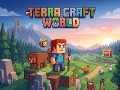 Cluiche Terra Craft World ar líne