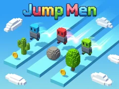 Cluiche Jump men ar líne