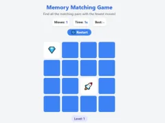 Cluiche Memory Matching Game ar líne