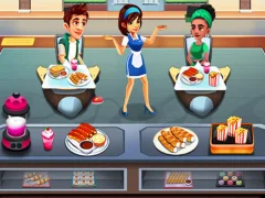 Cluiche Cooking Cafe Food Chef ar líne