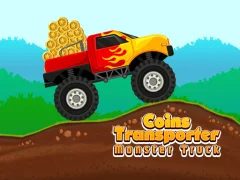 Cluiche Coins Transporter Monster Truck ar líne