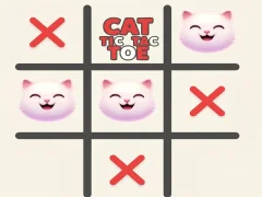 Cluiche Cat Tic Tac Toe ar líne