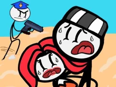 Cluiche Stickman Jailbreak Story ar líne