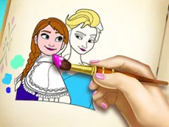 Cluiche Ice Kingdom Coloring Book ar líne