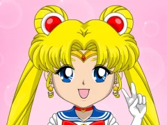 Cluiche Sailor Scouts Avatar Maker ar líne