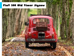 Cluiche Fiat 500 Old Timer Jigsaw ar líne