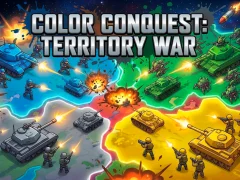 Cluiche Color Conquest: Territory War ar líne