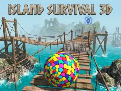 Cluiche Island Survival 3d ar líne