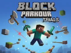 Cluiche Block Parkour Trials ar líne