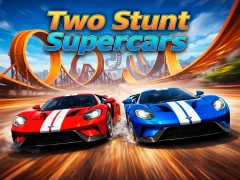 Cluiche Two Stunt Supercars ar líne