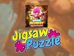 Cluiche Anime Monkey Jigsaw Puzzles ar líne