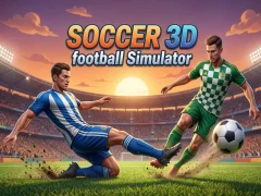 Cluiche SOCCER 3D football Simulator ar líne