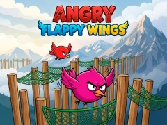 Cluiche Angry Flappy Wings ar líne