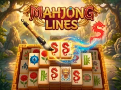 Cluiche Mahjong Lines ar líne
