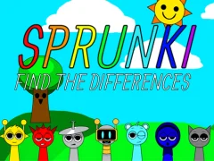 Cluiche Sprunki Find The Differences ar líne