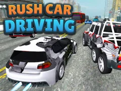 Cluiche Rush Car Driving ar líne