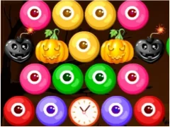Cluiche Spooky Bubble Shooter ar líne